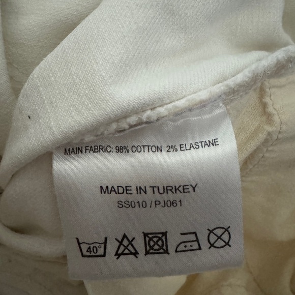 Vintage Designer Karen Millen denim cropped jeans pants zipper ankles is 6 4 - Picture 7 of 7